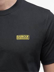 Barbour® International Black Logo T-Shirt - Image 5 of 7