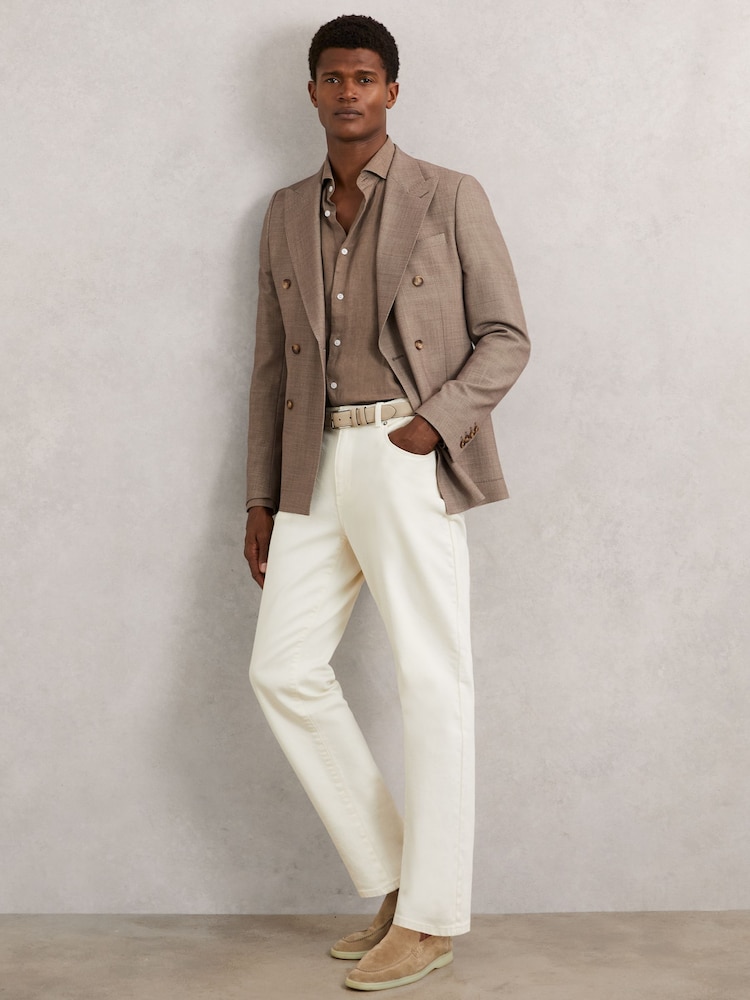 light brown dress shirt Mens Twill Long Sleeve Western - (Extended Size) Buy Reiss Light Taupe Brown