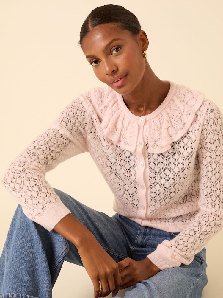 Never Fully Dressed cardigan da donna con viscosa