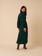Nobodys Child Green Sadie Midi Dress Plain - Image 2 of 5