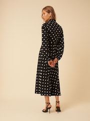 Nobodys Child Black Sadie Midi Dress - Image 2 of 5