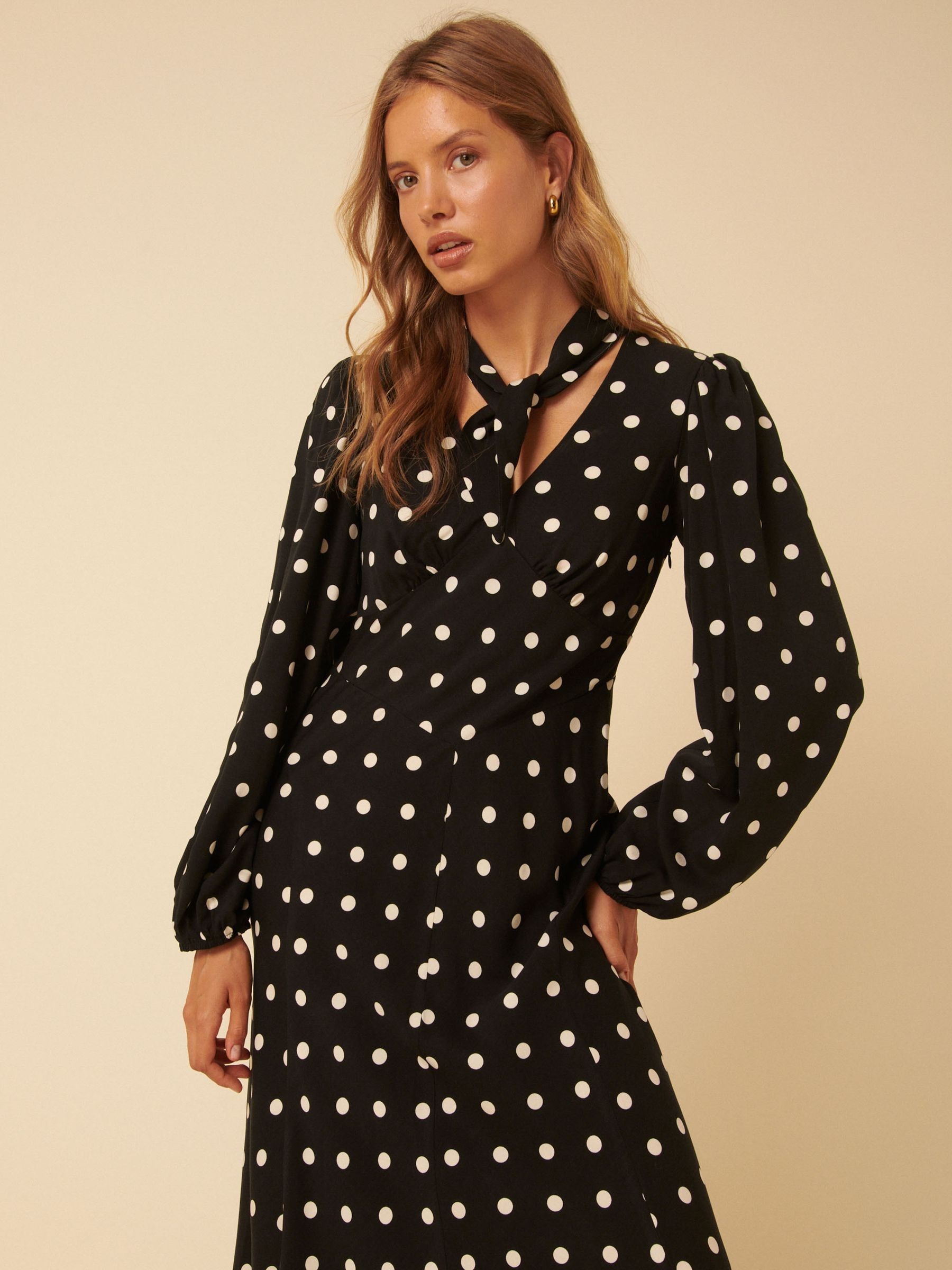 Buy Nobodys Child Black Sadie Midi Dress from Next USA