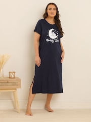 Yours Curve Koalaty Time Midaxi Nightdress 2 Pack - Imagem 2 de 8