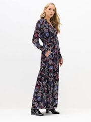Long Tall Sally Black Chiffon Dress - Image 1 of 5
