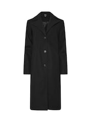 Preto - Casaco Long Tall Sally City - Imagem 5 de 5