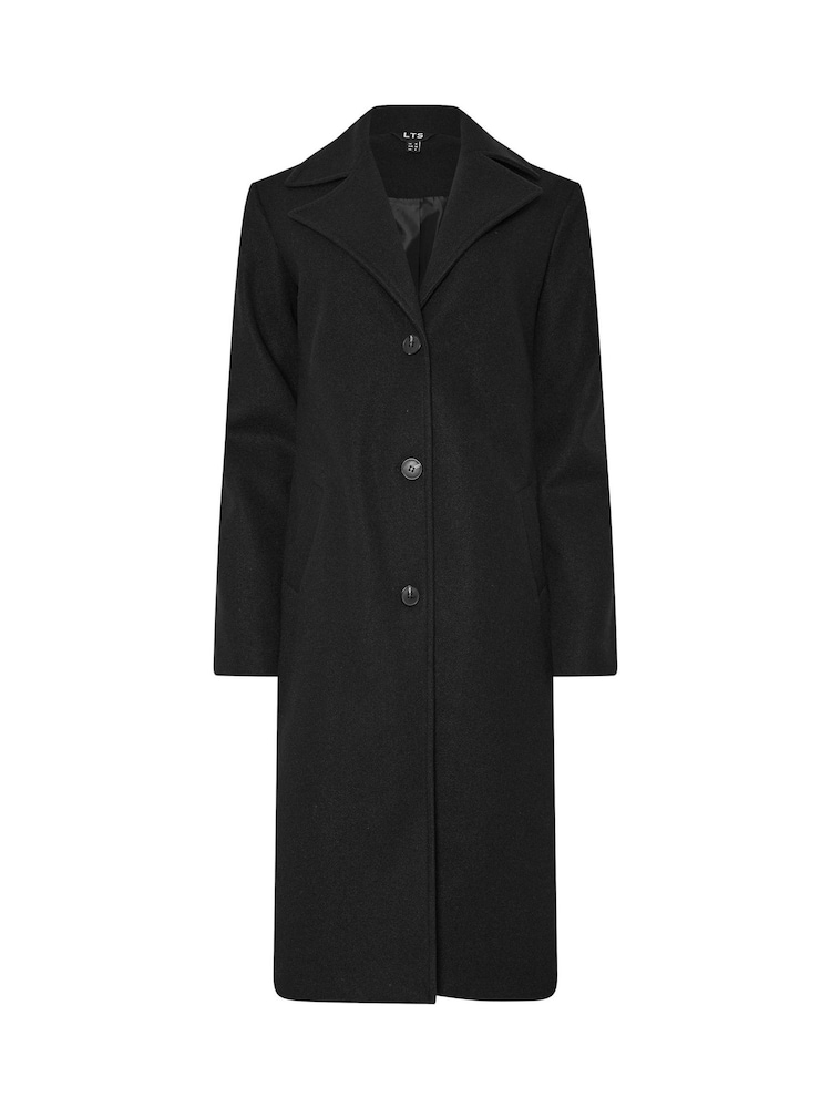 Preto - Casaco Long Tall Sally City - Imagem 5 de 5