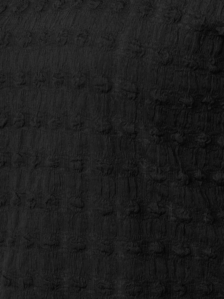 Preto - Camiseta Yours Curve Bubble Texture Grown On - Imagem 5 de 5