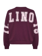 Yours Curve Red Crew Neck Sweatshirt - Image 7 of 7