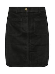 M&Co Black Cord A-Line Skirt - Image 5 of 5