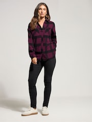 Long Tall Sally Oversized Check Shirt - Imagem 2 de 5