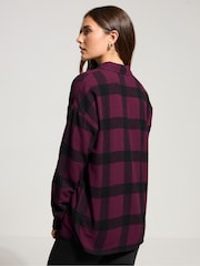 Long Tall Sally Oversized Check Shirt - Imagem 3 de 5