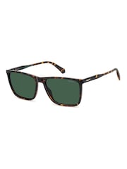 Polaroid Rectangular Brown Sunglasses - Image 2 of 6