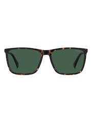 Polaroid Rectangular Brown Sunglasses - Image 3 of 6