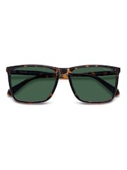 Polaroid Rectangular Brown Sunglasses - Image 4 of 6