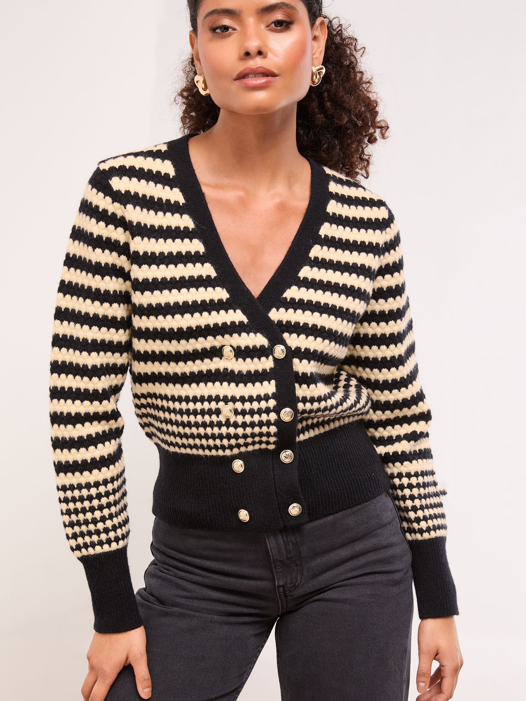 トップス huitrox Long Sleeve Cardigan H86776s.jpg