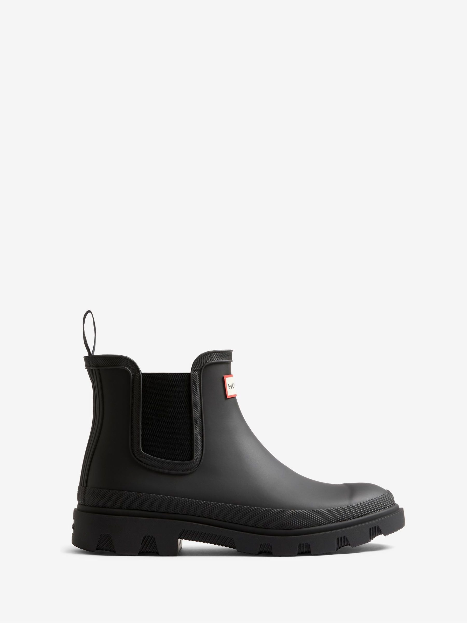 Buy Hunter Black Unisex Downpour Chelsea Boots from the Next UK