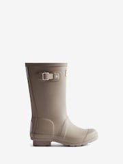 Hunter Grey Junior Original Boots - Image 1 of 4