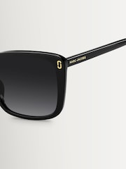 Velké hranaté sluneční brýle Marc Jacobs s motýlem - Obrázek 5 z 5