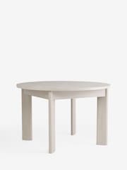 Light Natural Marble Effect Nomad 4 To 6 Seater Extending Dining Table - Image 7 of 9