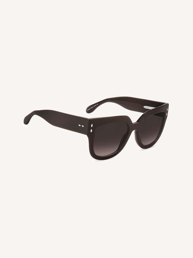 Isabel Marant Brown Square Sunglasses in Brown - Image 2 of 4