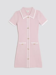 River Island Pink Girls Polo Dress - Image 1 of 4