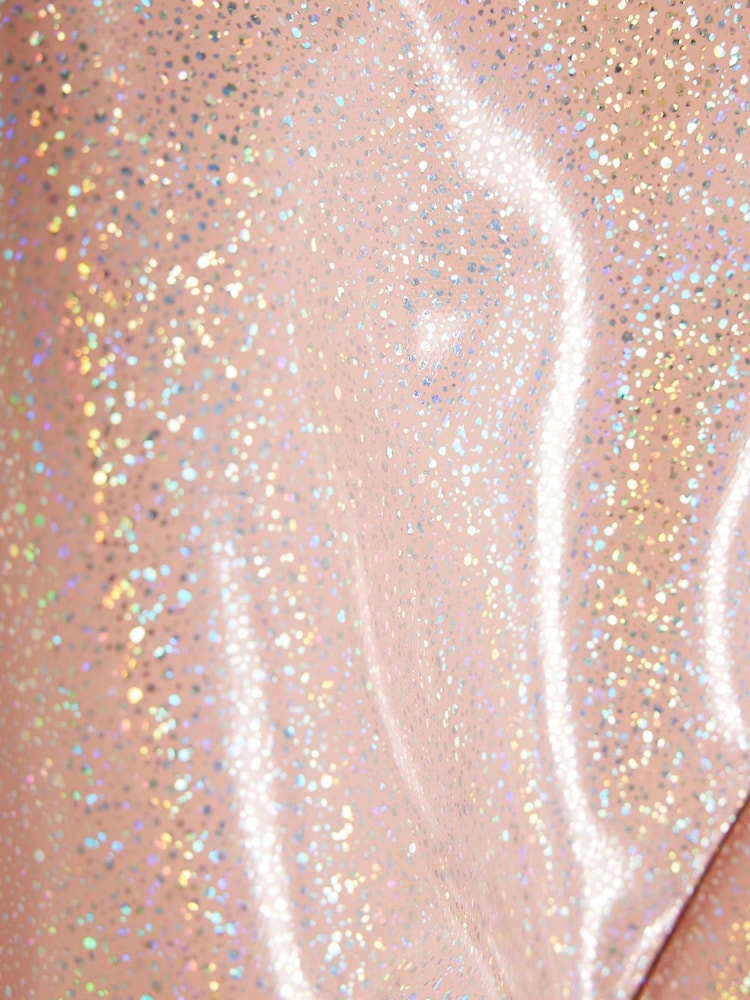 River Island Pink Girls Glitter Rain Mac - Image 4 of 4