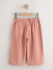 Red Stripe Wide Fit Linen Blend Pull on Trousers (3mths-7yrs) - Image 5 of 7