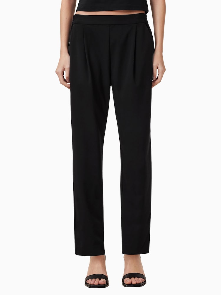AllSaints Black Aleida Tri Trousers - Image 2 of 8