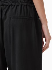 AllSaints Black Aleida Tri Trousers - Image 5 of 8