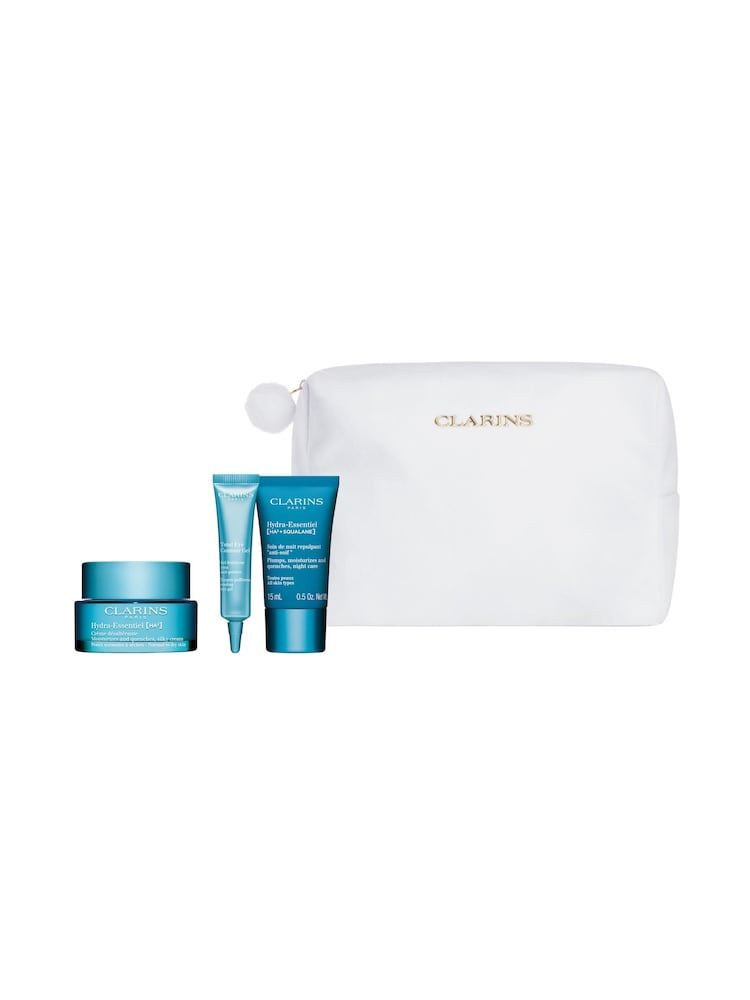 Clarins Hydra-Essentiel Collection Gift Set (Worth £68) - Image 1 of 5