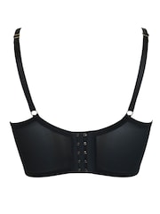 Pour Moi Red After Dark Lightly Padded Longline Bra - Image 5 of 5