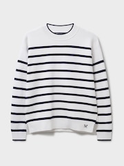 Crew Clothing Patterned Tuck Stitch Jumper - صورة 5 من 5