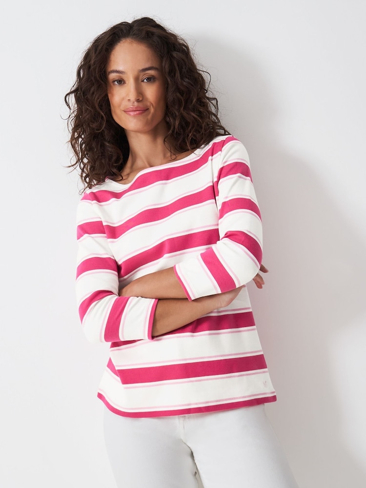 Crew Clothing Ultimate Breton Top - Imagem 1 de 5