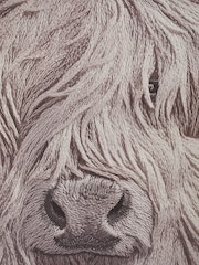 Neutral Hamish The Highland Cow 3D Carved Framed Wall Art - Image 4 of 6