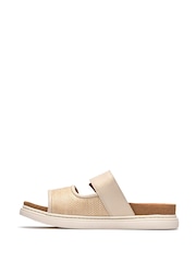 Clarks Cream Arwell Step Sandals - Image 2 of 6