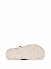 Clarks Cream Arwell Step Sandals - Image 6 of 6