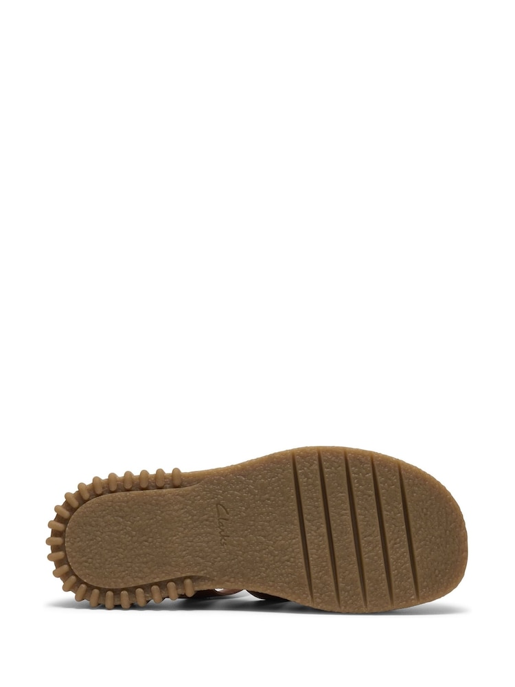 Clarks Brown Evamar Strap Sandals - Image 6 of 6