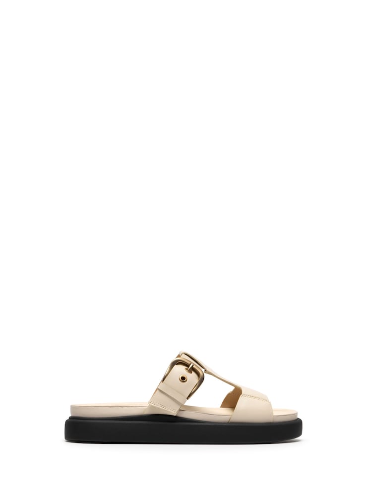 Clarks Cream Aristella West Sandals - Image 1 of 6