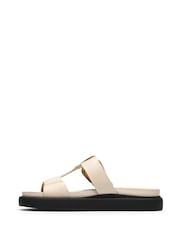 Clarks Cream Aristella West Sandals - Image 2 of 6