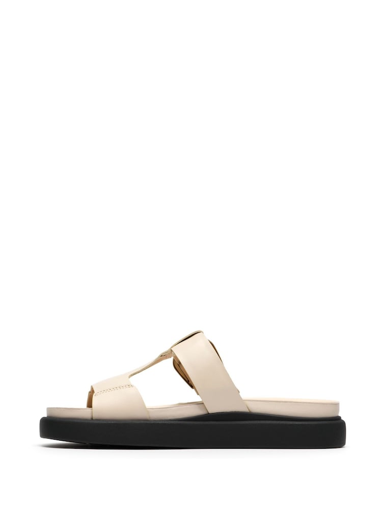 Clarks Cream Aristella West Sandals - Image 2 of 6