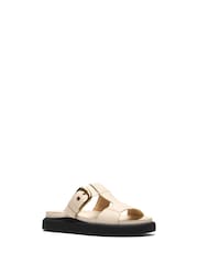 Clarks Cream Aristella West Sandals - Image 3 of 6