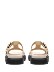 Clarks Cream Aristella West Sandals - Image 5 of 6