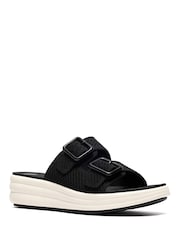 Clarks Black Drift Faye Sandals - Image 3 of 6