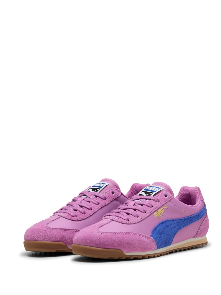 Puma Dark Pink Arizona Trainers - Image 1 of 6