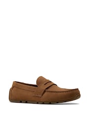 Clarks Brown Corsley Bar Loafers - Image 4 of 7
