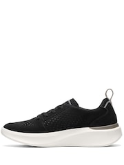 Clarks Black Solevana Style Trainers - Image 6 of 6