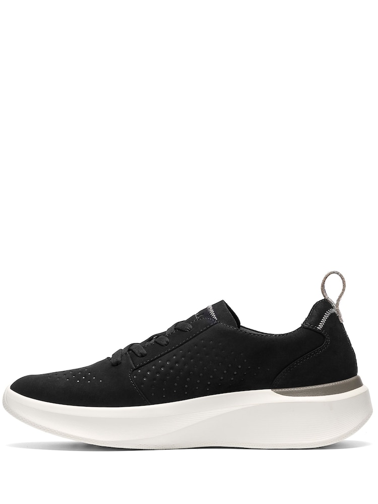 Clarks Black Solevana Style Trainers - Image 6 of 6
