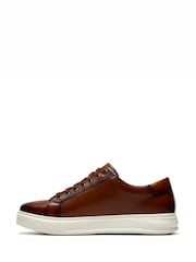 Clarks Brown Goswell Tie Shoes - Image 2 of 6