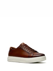 Clarks Brown Goswell Tie Shoes - Image 3 of 6