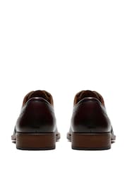 Clarks Brown Standard Fit (G) Craft Remi Tip Shoes - Image 5 of 6